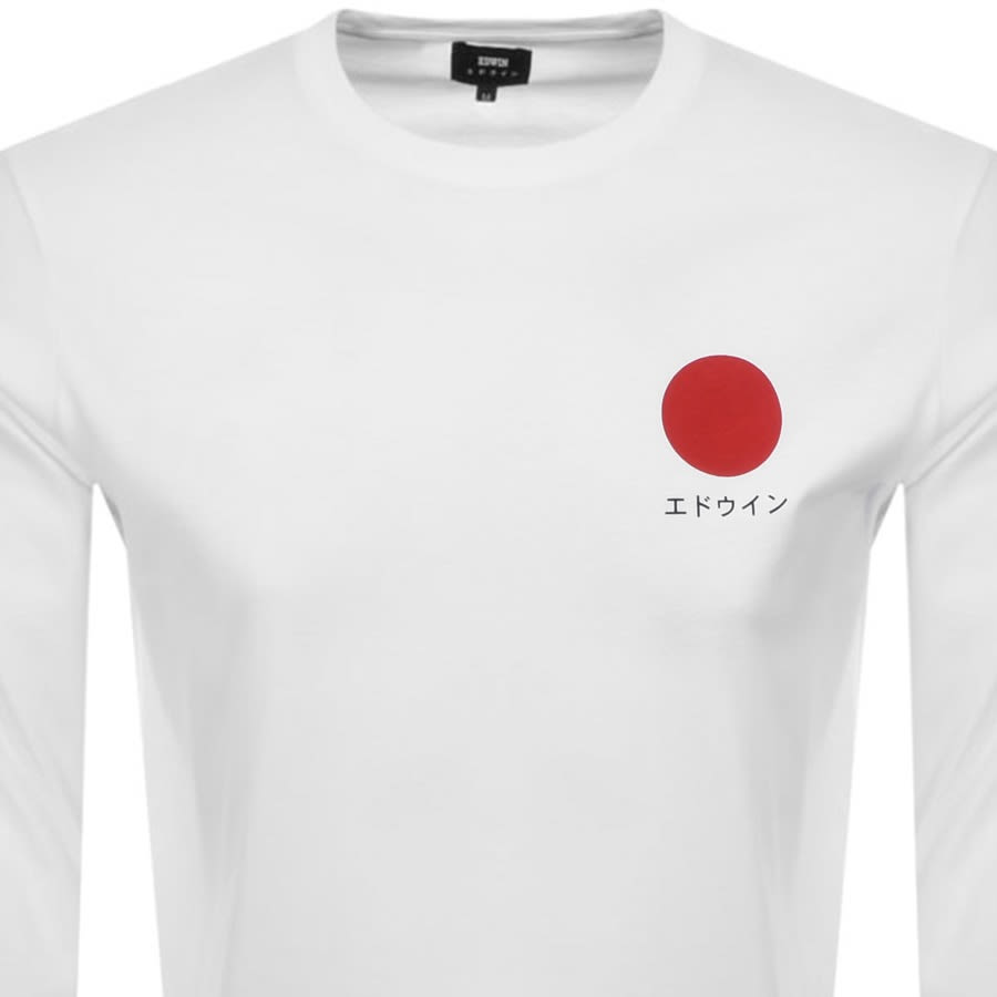 Alternative Image for ProductEdwin Crew Neck Japanese Sun T Shirt White2